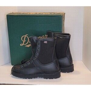Danner Acadia 8" Black Combat Boots Women's Moto GORE-TEX Vibram NIB 8.5M 21210